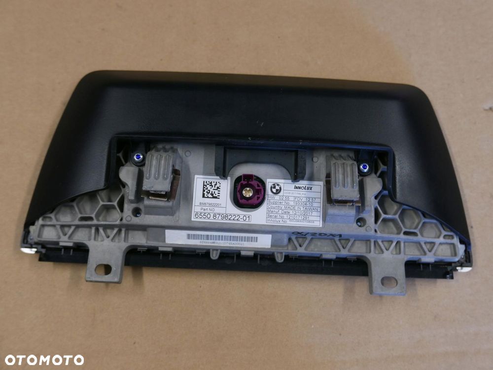 bmw f39 f48 ekran wyświetlacz informacyjny 8798222 - 2