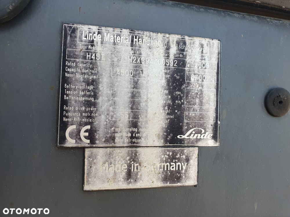 Linde h45t - 8