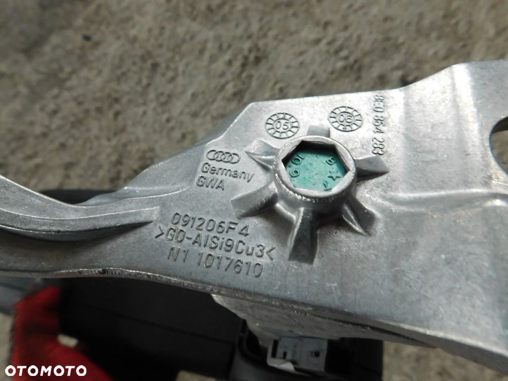 podłokietnik AUDI A4 B6 B7 zamek klapka stelaż ORYGINAŁ GRANAT - 9