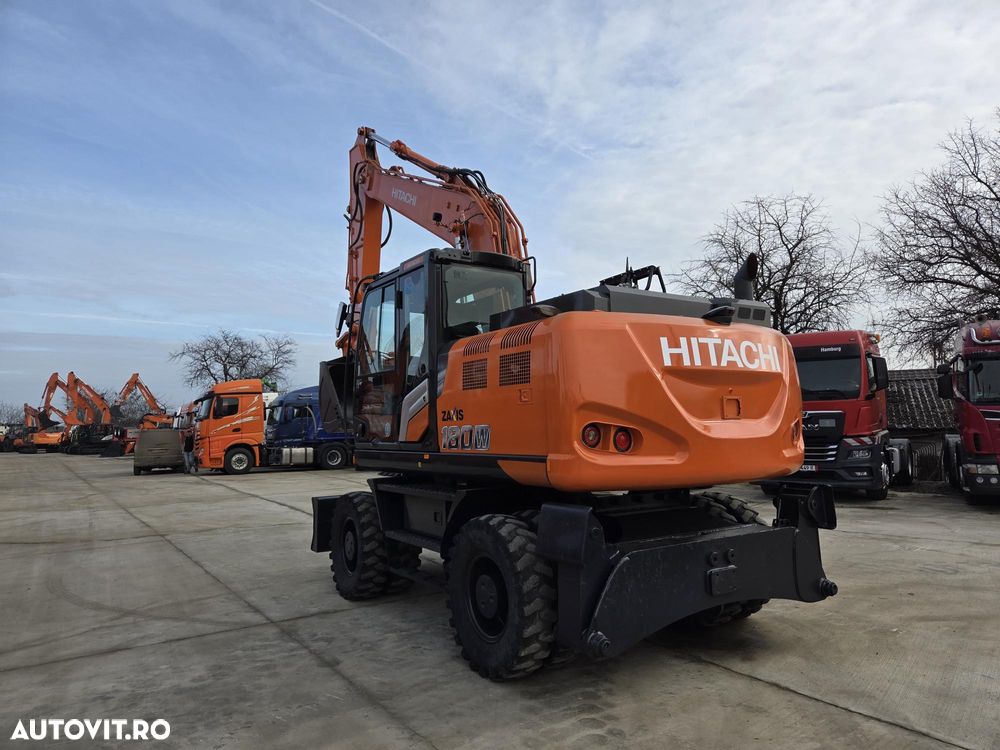 Hitachi PE ROTI, 20t, Cupa NOUA 1,2mc, 2022, 4.565h, LAMA NIVELARE si CALE, inst picon pe brate, consum mediu 7 litri pe ora, Ad sapare 6m, ridica 7 tone, latime 2,49m, Inst picon, camera spate, camere laterale, ULTIMA GENERATIE seria 7,  PROMOTIE-116.900Eur - 39