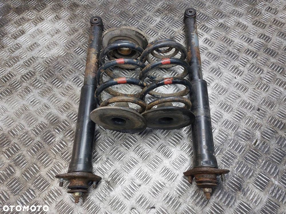 AMORTYZATORY + SPRĘŻYNY TYŁ KOMPLET BMW E30 TOURING KOMBI - 1