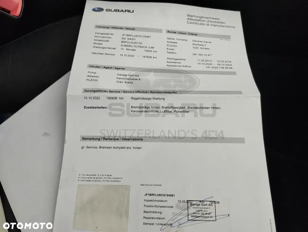 Subaru Outback 3.6 R Exclusive Navi MAC - 37