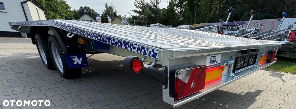 Niewiadów Laweta samochodowa NIEWIADÓW  Jupiter 4,5x2,10 cm DMC:2700kg+Wypełnienie środka blachą aluminiową ryflowaną - 14