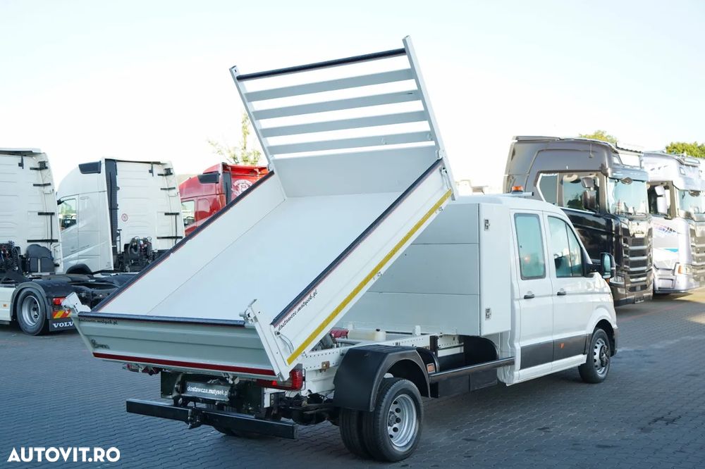Volkswagen CRAFTER / BASCULATOR DIN ALUMINIU / DUBLU / MANUAL / PE ȘENILE / IMPORTAT - 6