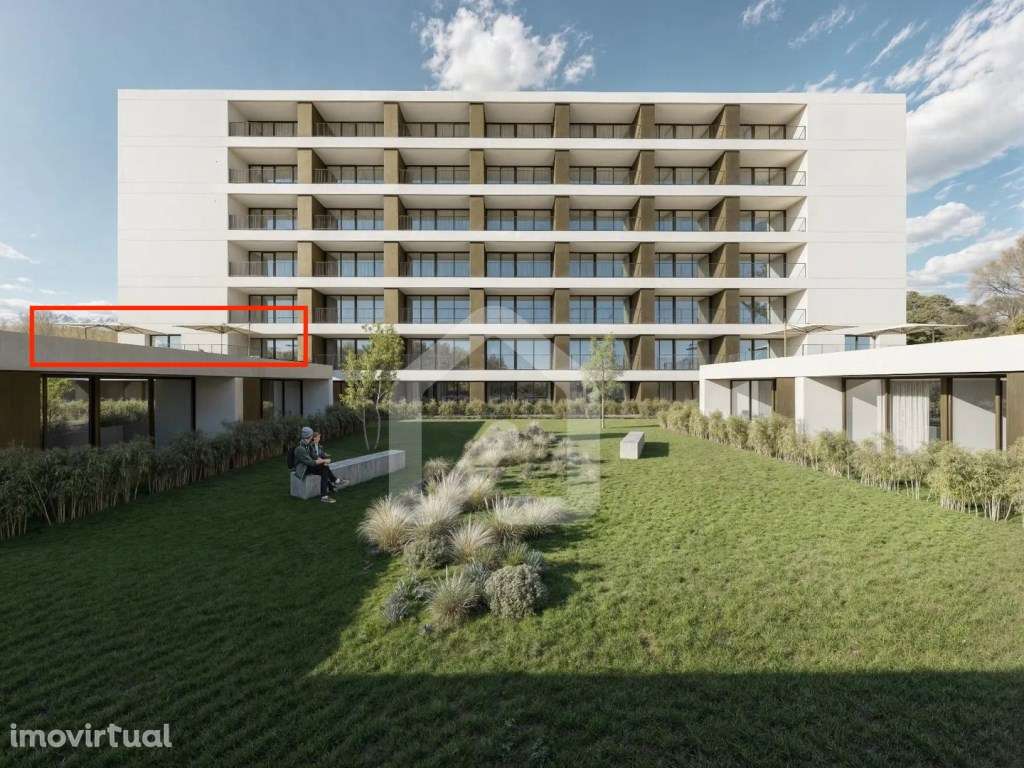 Apartamento T2 com terraço, no Parque Sinçães - Grande imagem: 2/9