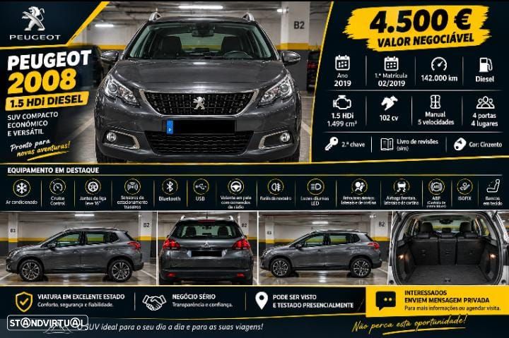Peugeot 2008 BlueHDi 100 Active - 1