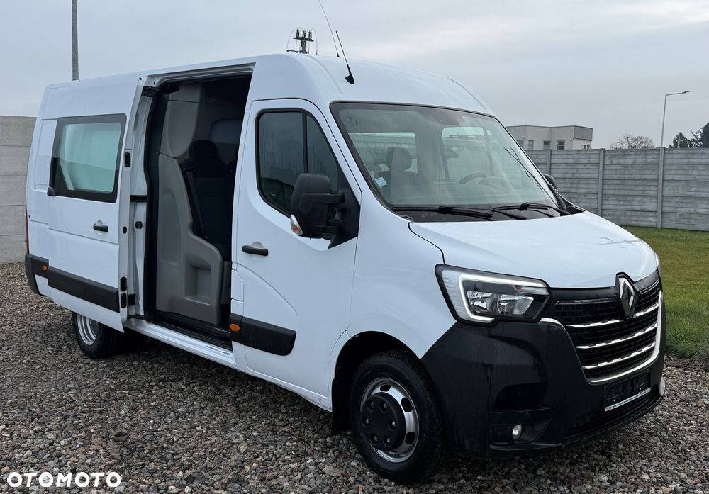 Renault MASTER 6 MIEJSC L3H2 BRYGADOWKA,DOKA, GWARANCJA,3.5t hak. klima,tempomat,kamera - 2