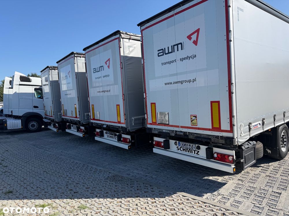 Schmitz Cargobull STANDART OŚ podnoszona sprawna opony 100%  alu deski nowa Plandeka - 8