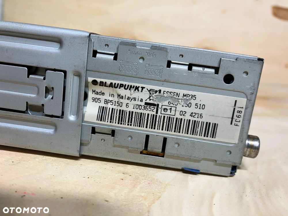 RADIO BLAUPUNKT ESSEN MP35 RARYTAS BMW MERCEDES AUDI VW - 4
