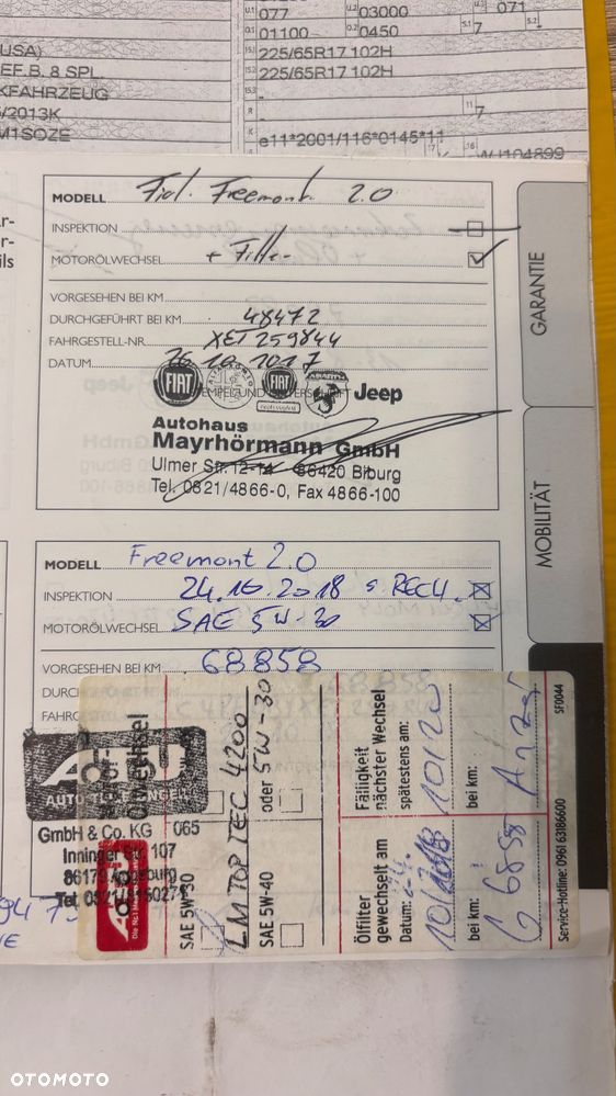 Fiat Freemont 2.0 Multijet 16V DPF Automatik Allrad Lounge - 26