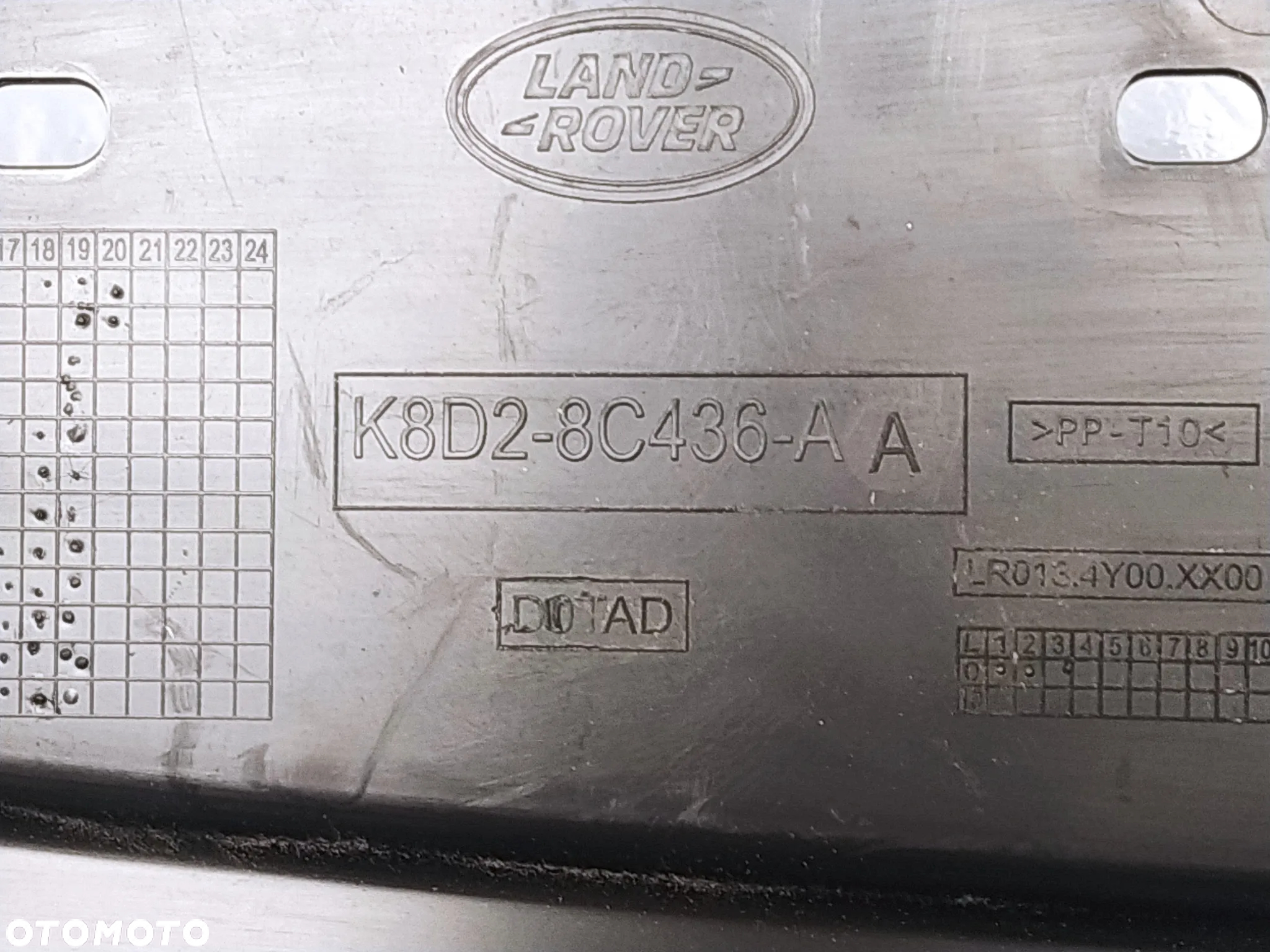 RANGE ROVER EVOQUE L551 II 2019- GRILL ATRAPA CHŁODNICY ZNACZEK ORYGINAŁ - 10