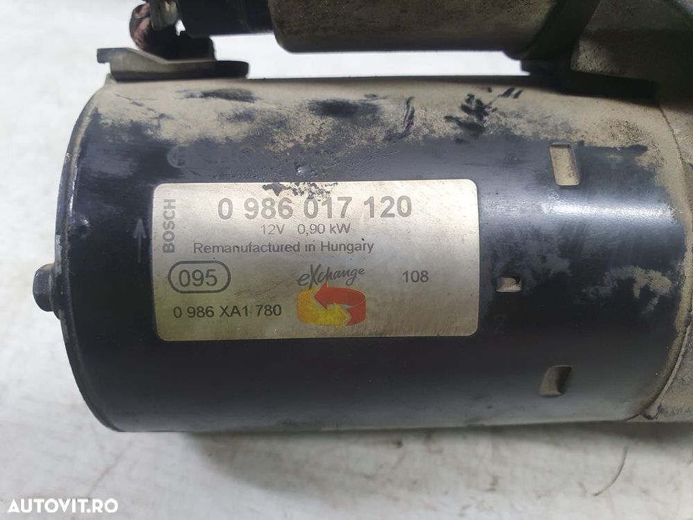 Electromotor 0986017120 1.2 benzina Z12XE Opel Corsa C [2000 - 2003] - 4