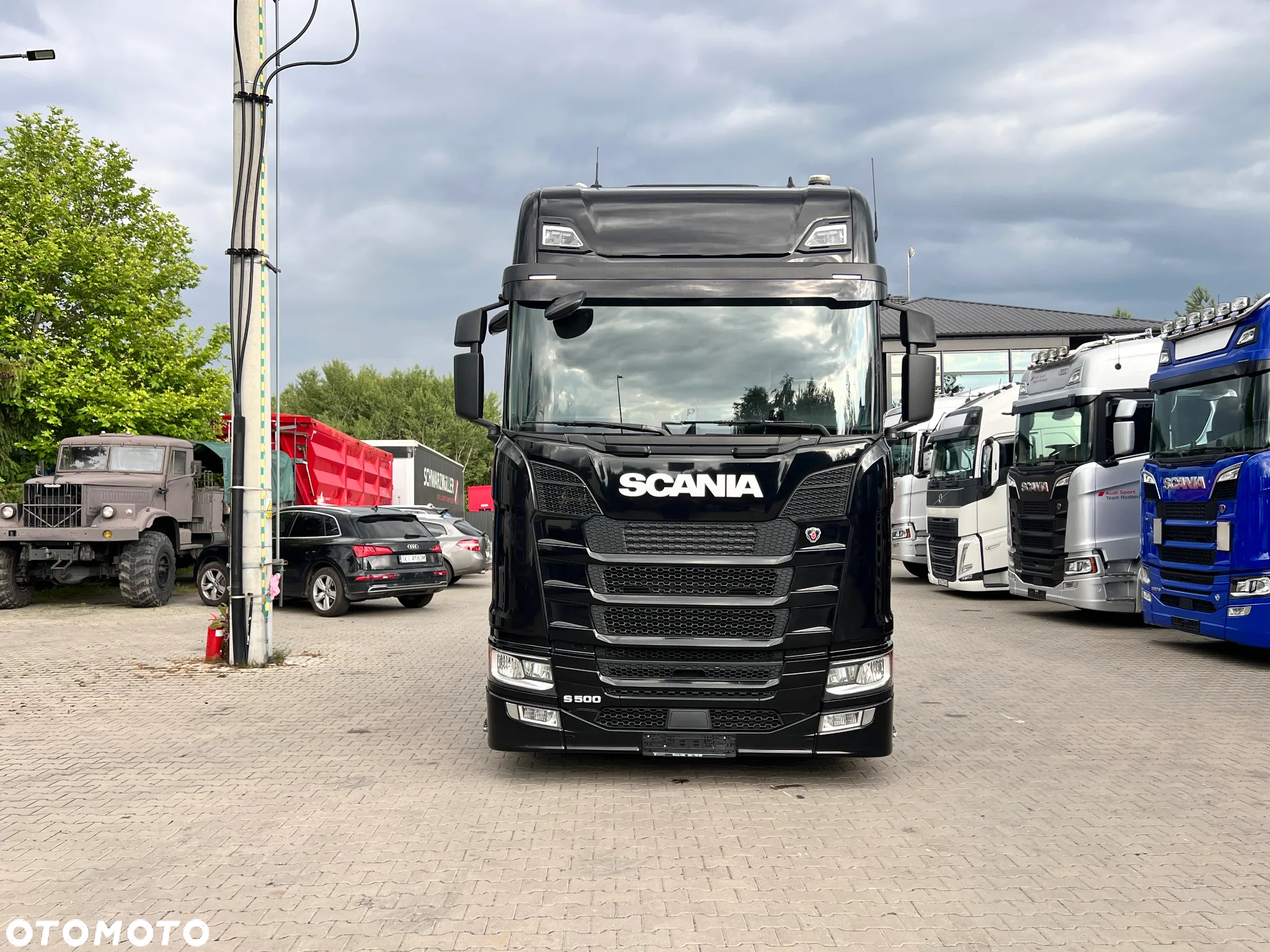Scania S500 LOW DECK MEGA z Niemiec perfekcyjny ASO Scania full opcja 500 S - 9
