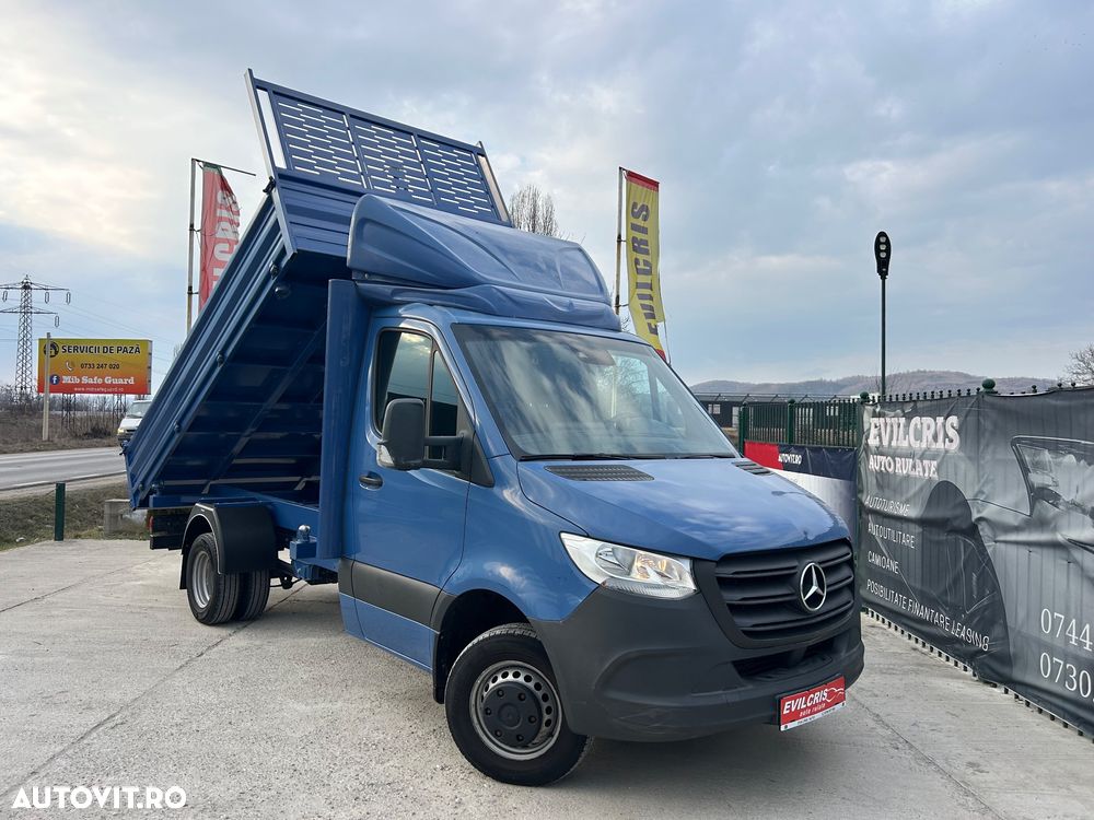 Mercedes-Benz Sprinter BASCULABIL 3 PARTI AXA DUBLA SPATE - 1