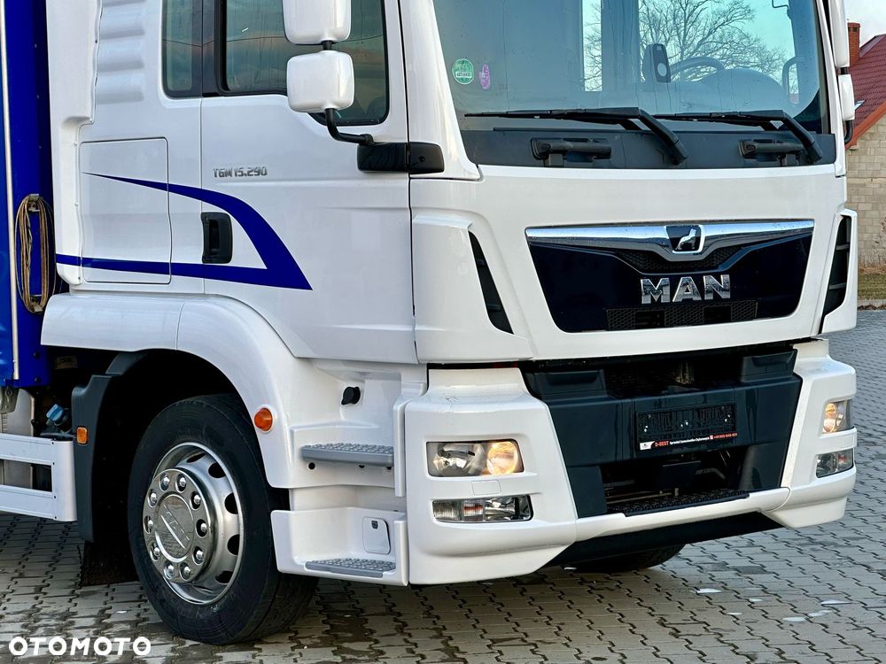 MAN TGM 15.290 / FIRANKA / 20 EUROPALET / AUTOMAT / SYPIALKA / DMC 16 T / 8 400 KG ŁADOWNOŚĆ - 10