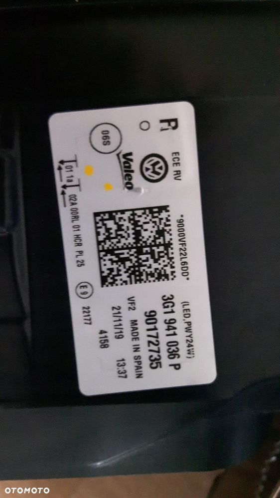 VW PASSAT B8 LAMPA FULL LED 3G1941036 P IDEAŁ - 4