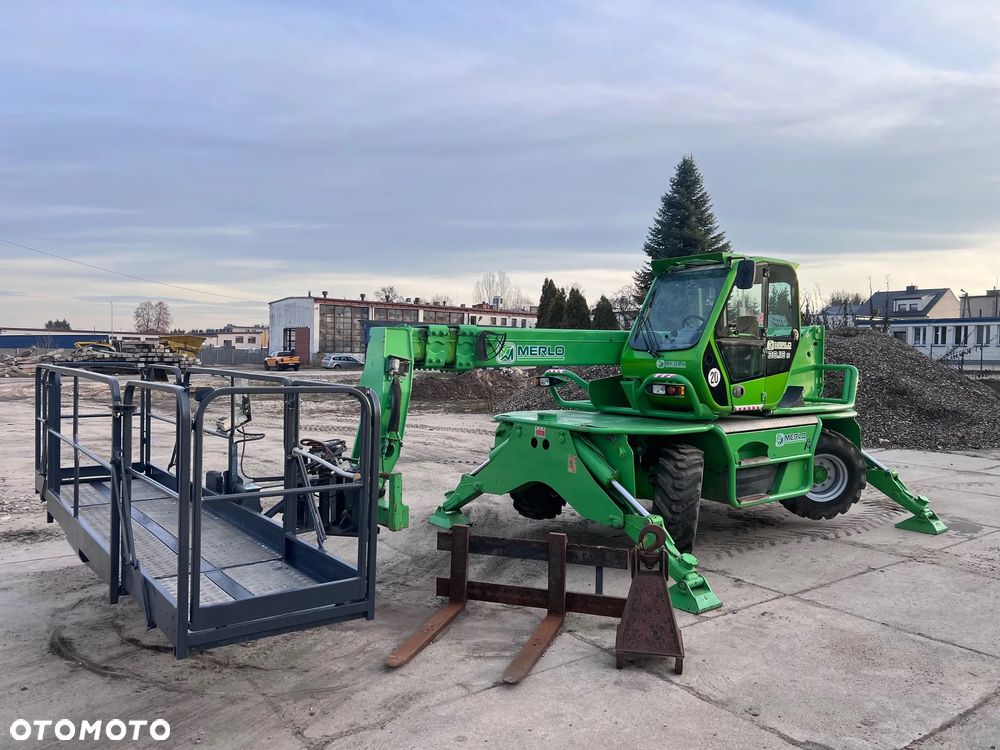 Merlo ROTO 38.16S 4400MTH ZESTAW KOSZ 800KG! PILOT WIDŁY DŹWIG CERTYFIKAT CE BEZ DPF! - 1