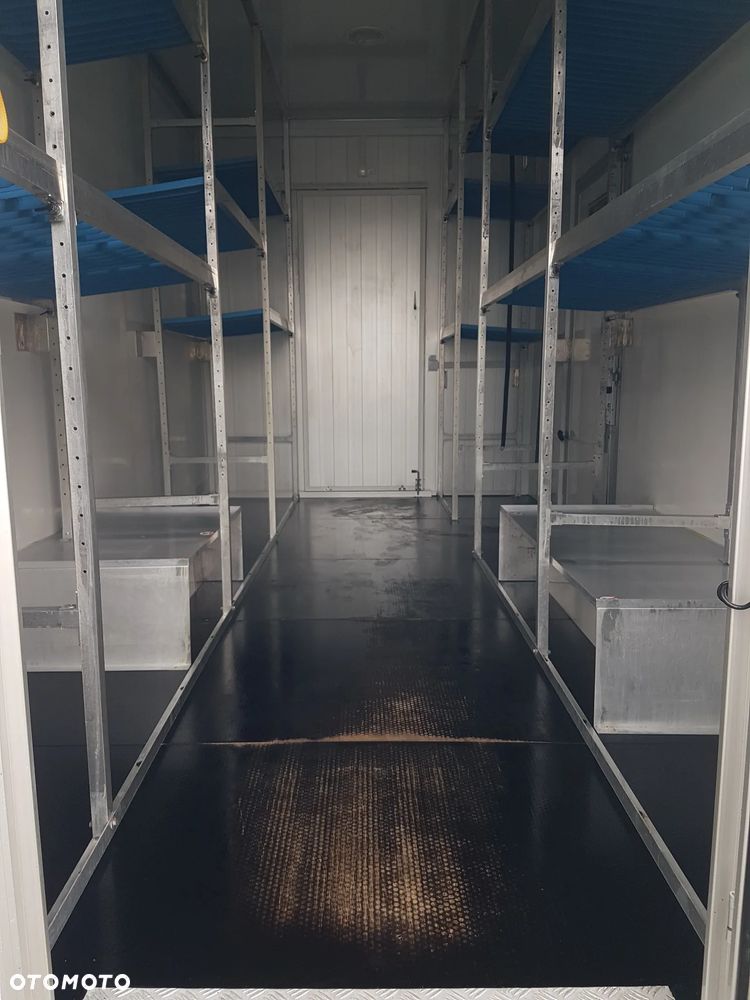 Iveco DAILY KONTENER NISKOPODŁOGOWY 4,43x2,23x2,42 SKLEP FOODTRUCK BAR KLIMA KONIOWÓZ KAMPER - 17