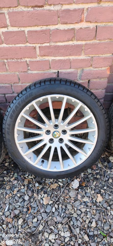 Koła felgi Opony Alfa Romeo GT 215 45 r17 Oe 156 Aluminiowe Całoroczne - 5