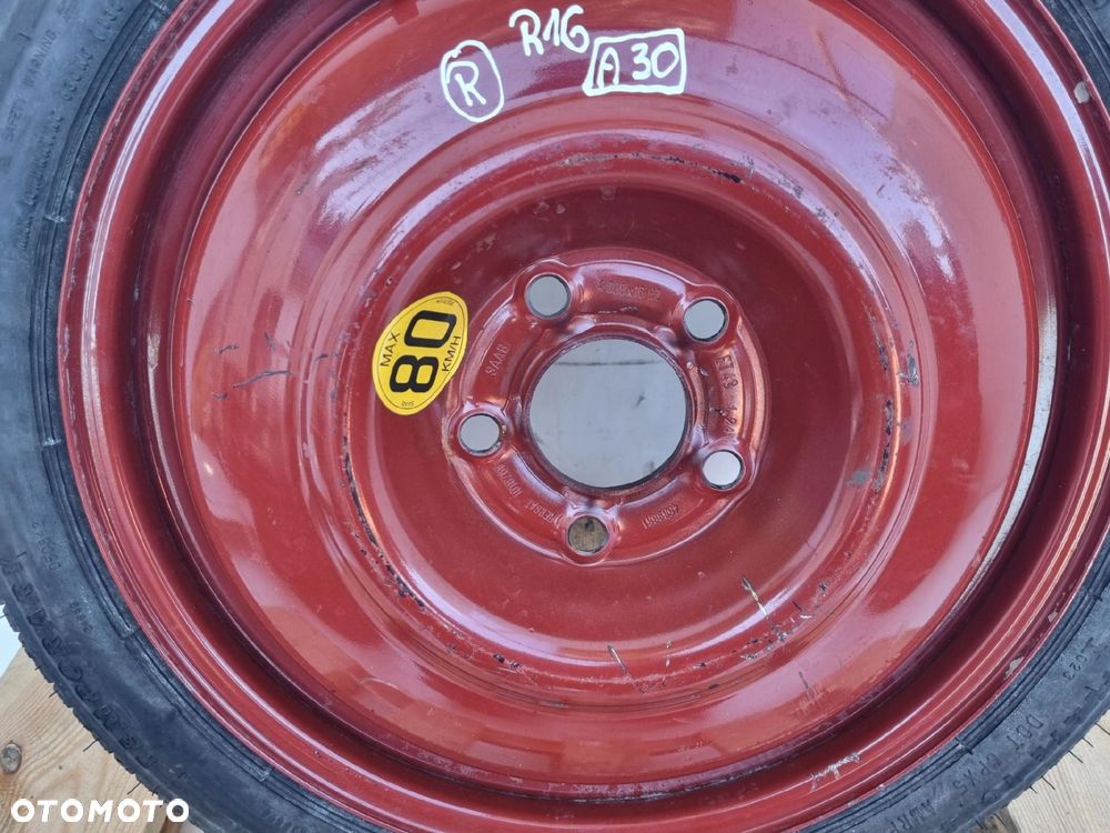 KOŁO DOJAZDOWE dojazdówka 115/70 R16 5x110 4569661 1010268 Saab 95 9-5 I - 2