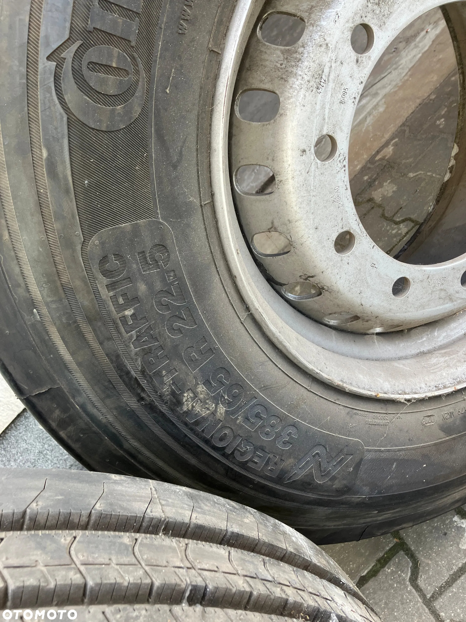 Opony 19,5", 22,5" - 15