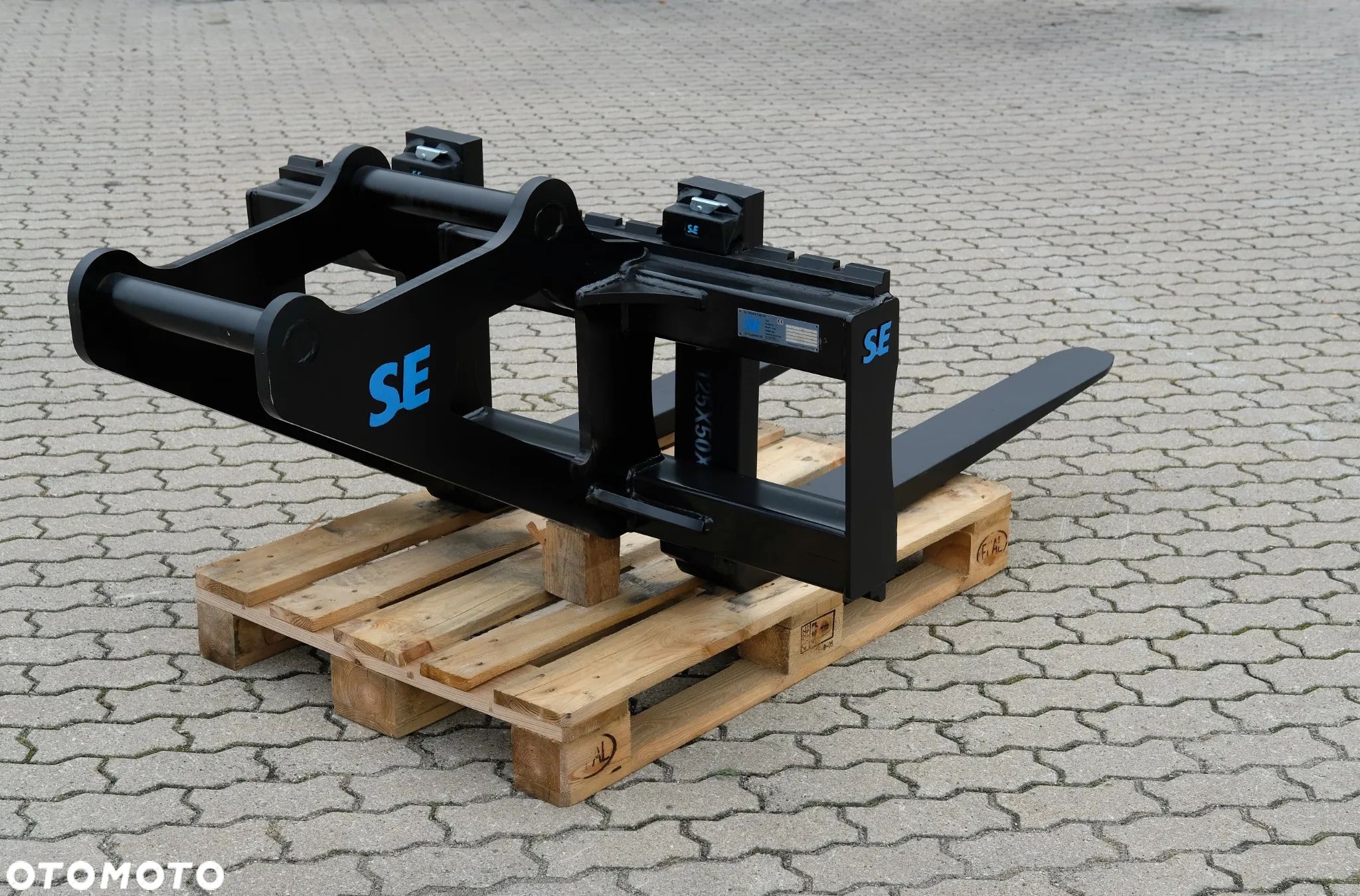 Widły do palet złącze S45 S50 do koparki koparka paletowe paleciak - 1