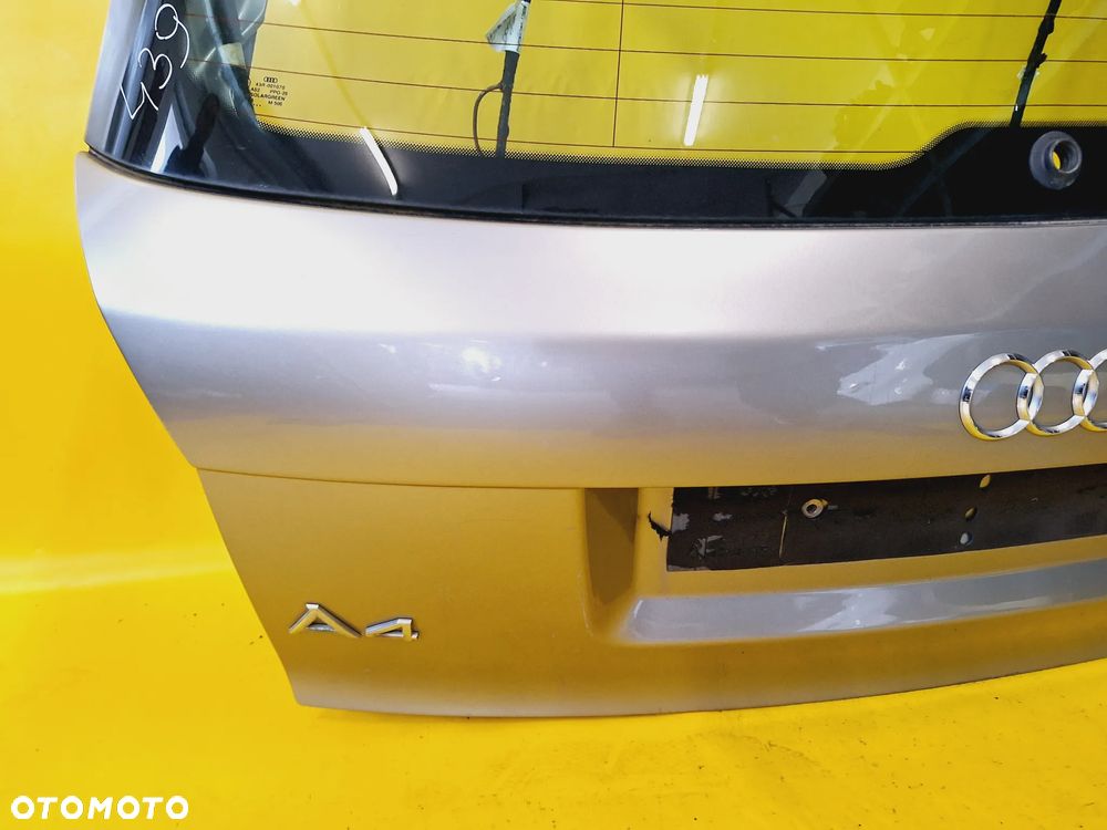 KLAPA TYLNA BAGAŻNIKA SZYBA  AUDI A4 B6 KOMBI LAK: LY7Q NR439 - 3