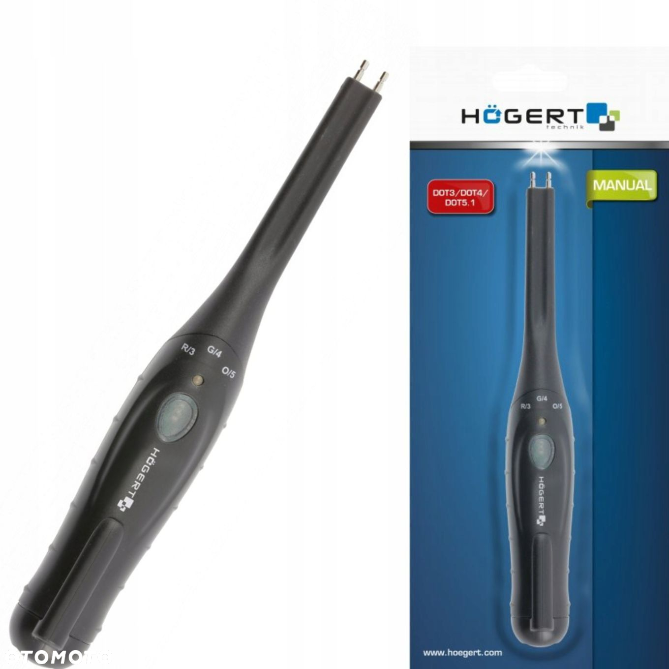 TESTER PŁYNU HAMULCOWEGO DOT-3 / DOT-4 / DOT-5 - 6
