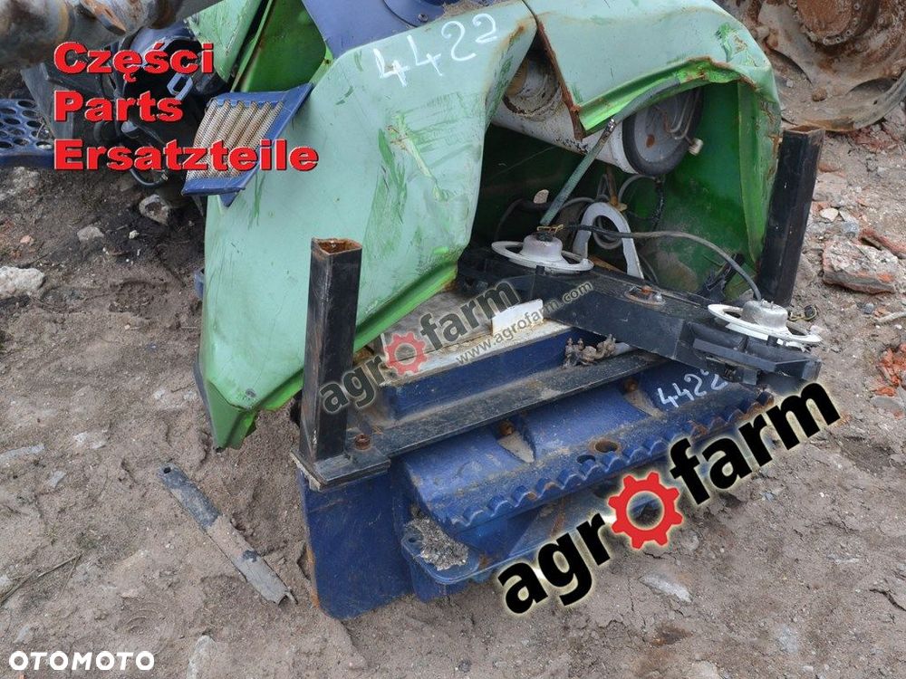 Deutz DX 110 części, skrzynia biegów, silnik, oś - 4