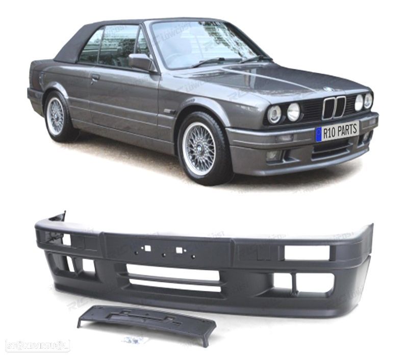 PARA-CHOQUES FRONTAL BMW E30 82-90 LOOK M2 ABS - 1