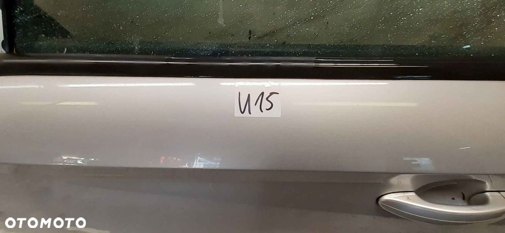 / DRZWI PRZÓD PRZEDNIE LEWE FORD MONDEO MK.4 4 IV 58 SREBRNE - 2