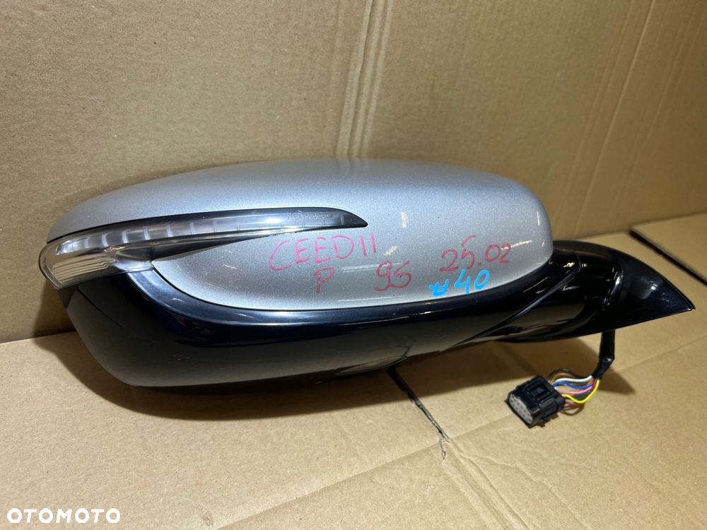 kia ceed ii lusterko prawe 9s 10 pin - 1