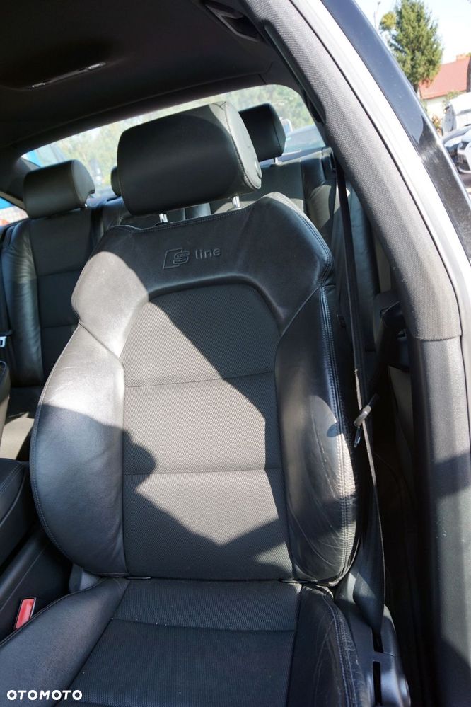FOTELE FOTEL PRZEDNI LEWY PRAWY KANAPA WNĘTRZE A6 C6 SEDAN BOCZKI S-LINE CZARNA PÓŁSKÓRA AUDI 2004-2008 - 3