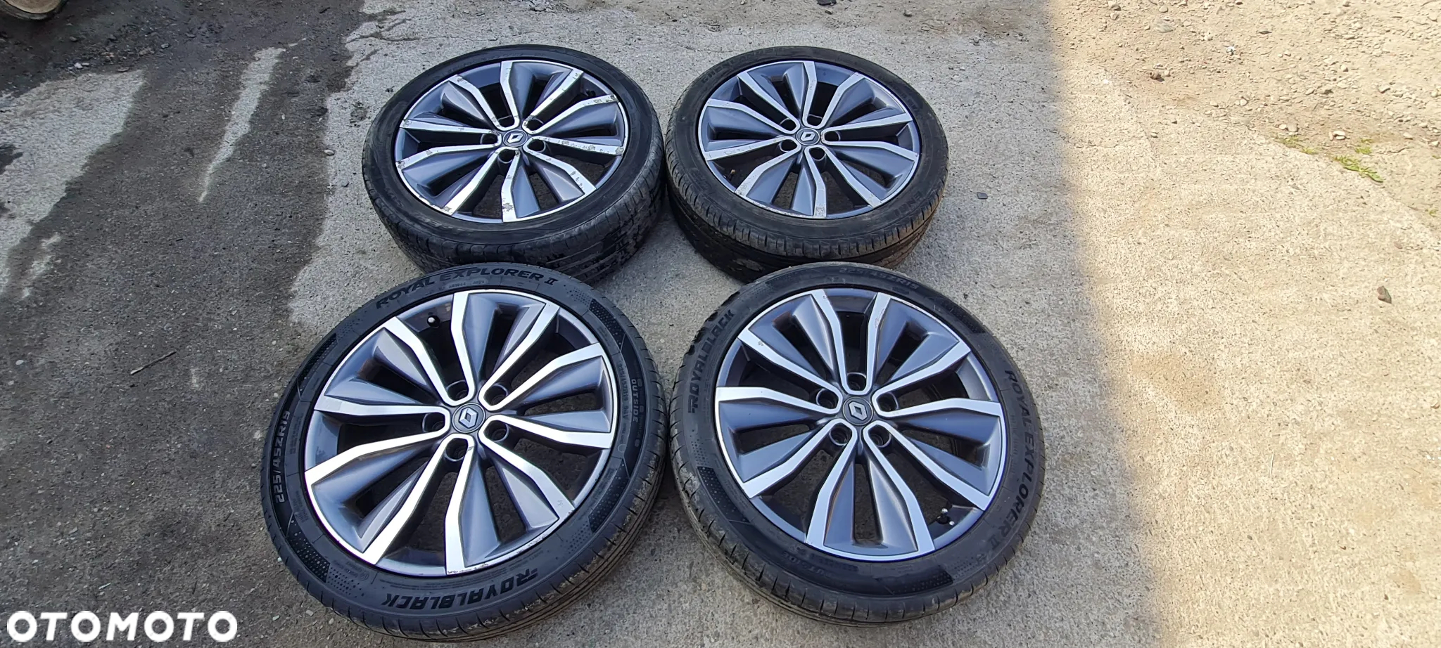 RENAULT KADJAR KOŁA ALU 19'' Z OPONAMI 225/45/19 403005400R - 2