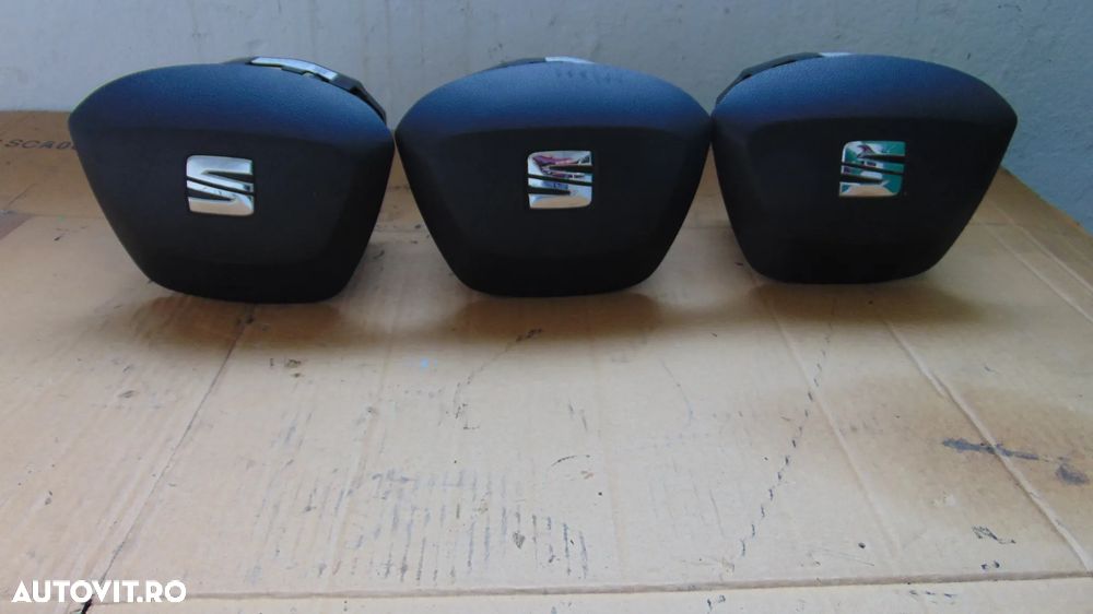 Airbag volan Seat Leon Toledo 3,Seat Ibiza 2013-2018 cod 5F0880201H-5F0880201C - 3