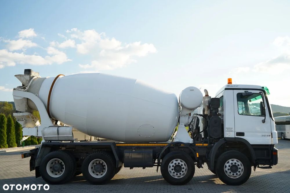 Mercedes-Benz ACTROS 3246 / BETONOMIESZARKA SCHWING STETTER / 8X4 / EPS + SPRZĘGŁO / ALUFELGI / - 8