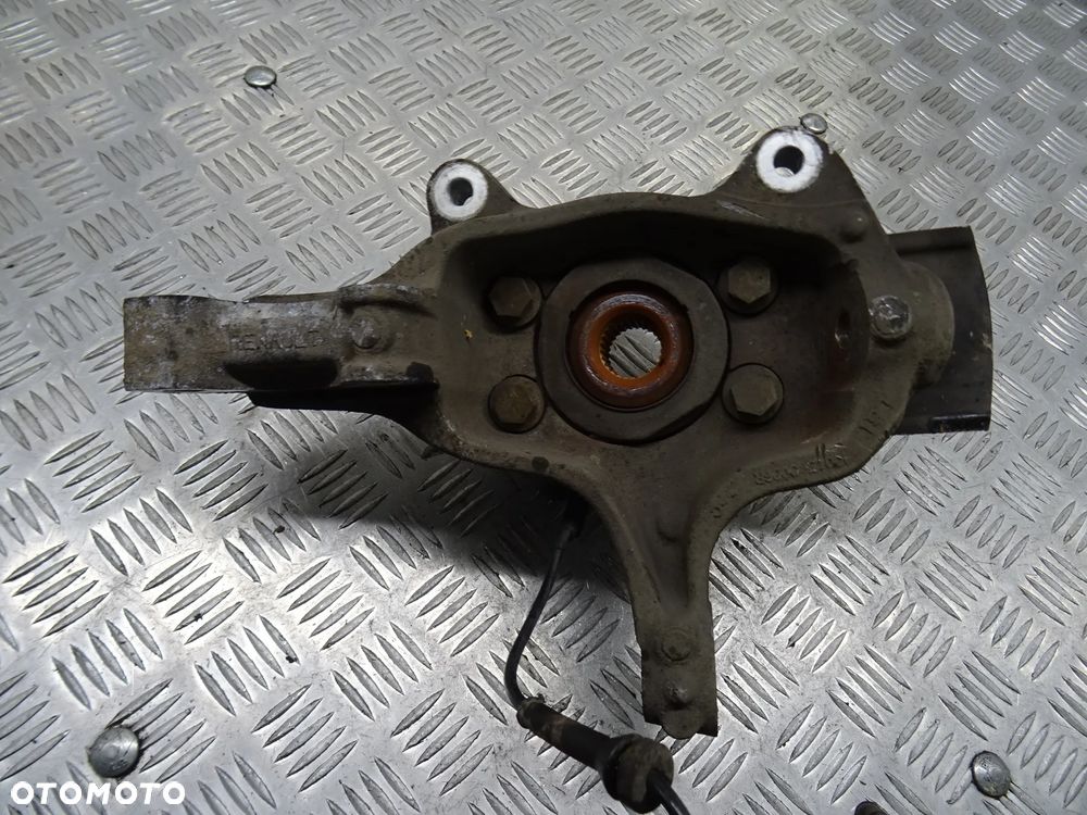 RENAULT LAGUNA III HB 07-12 2.0DCI ZWROTNICA PIASTA PRAWA LEWA PRZÓD PRZEDNIA - 7