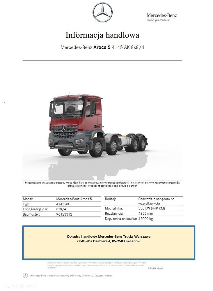 Mercedes-Benz AROCS - 2