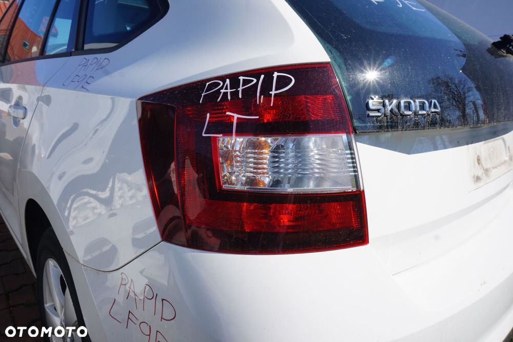 LAMPA TYLNA LEWA RAPID NH3 HB  SKODA 2012-2019 - 1