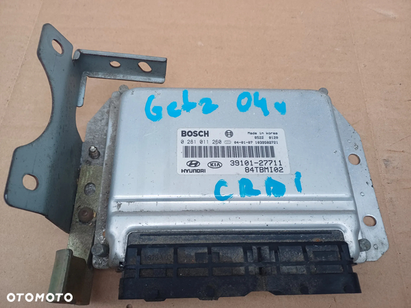Komputer sterownik silnika Hyundai Getz 1.5 crdi  39101-27711