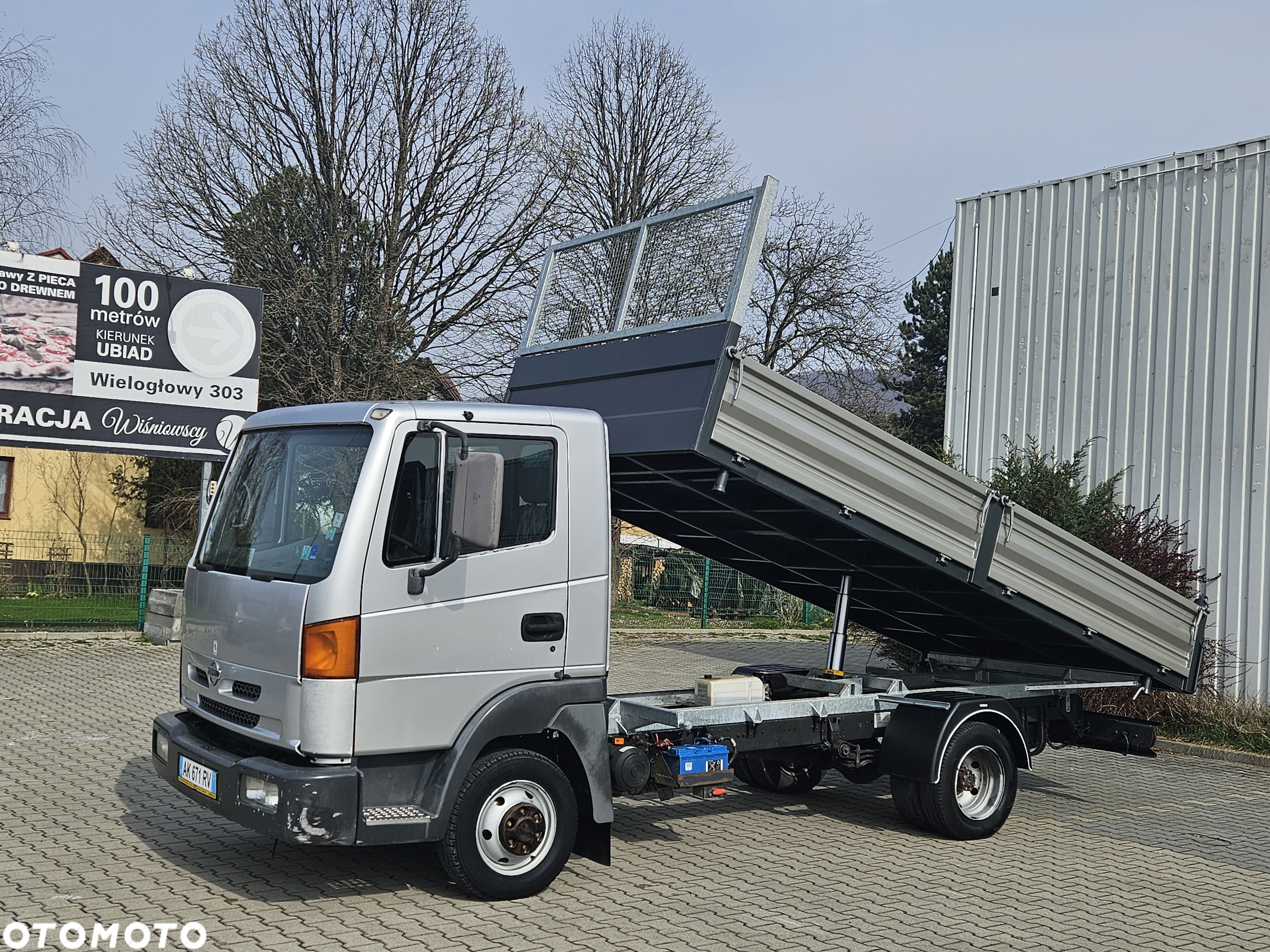 Nissan Atleon 110 D Wywrotka 4.20 M / Kiper 3-Stronny ! 3.0 D * 110 Km ! - 1