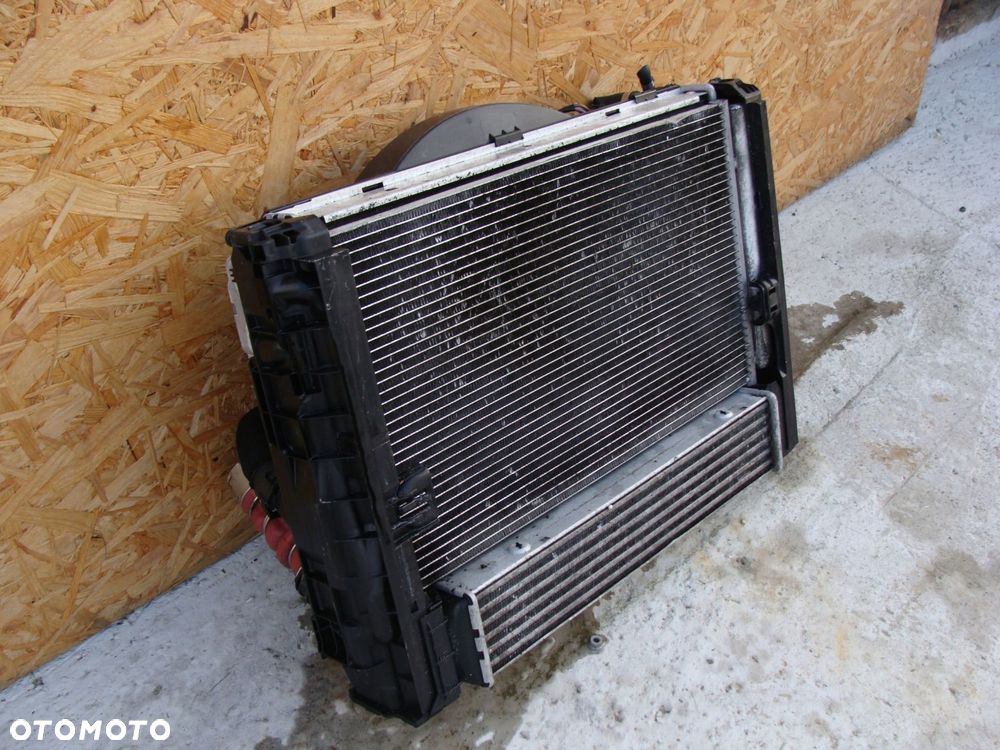 chłodnice wentylator komplet bmw x1 e84 2.0 d !! - 2