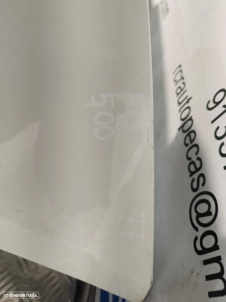 .PARACHOQUES TRASEIRO TRÁS FIAT 500 312 735425627 PARA-CHOQUES PARA CHOQUES - 8