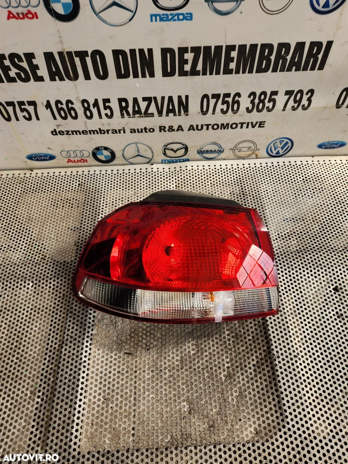 Lampa Stop Tripla Stanga Vw Golf 6 VI Hatchback Original Intact - 3