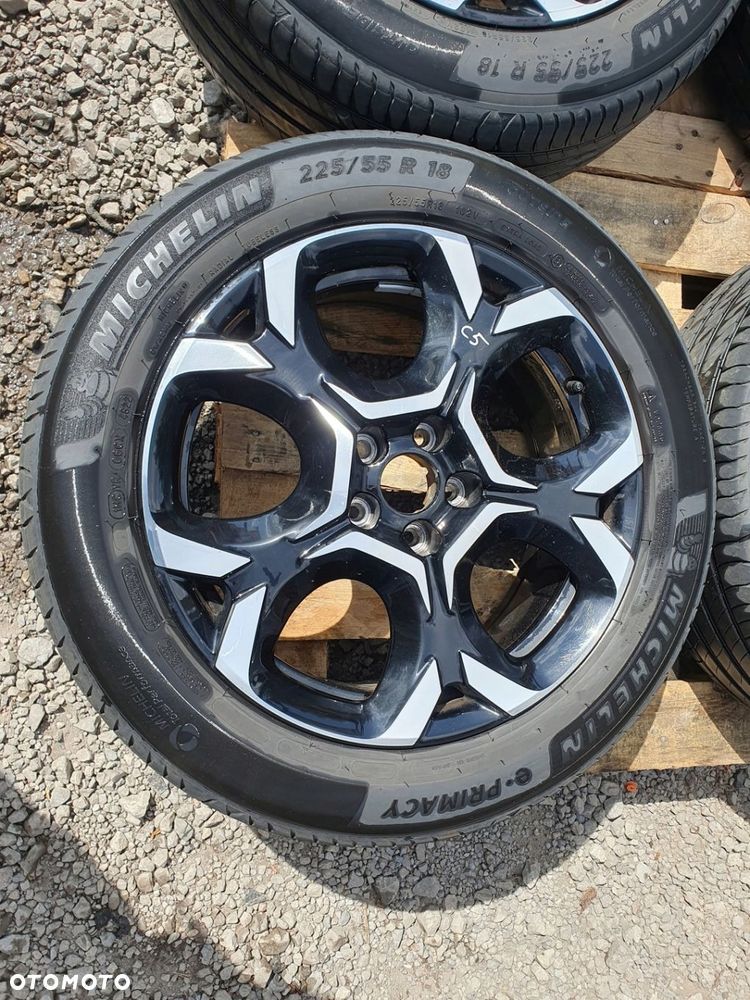CITROEN C5 AIRCROSS KOŁA FELGI OPONY 225/55R18 9842920877 MICHELIN 102V - 2