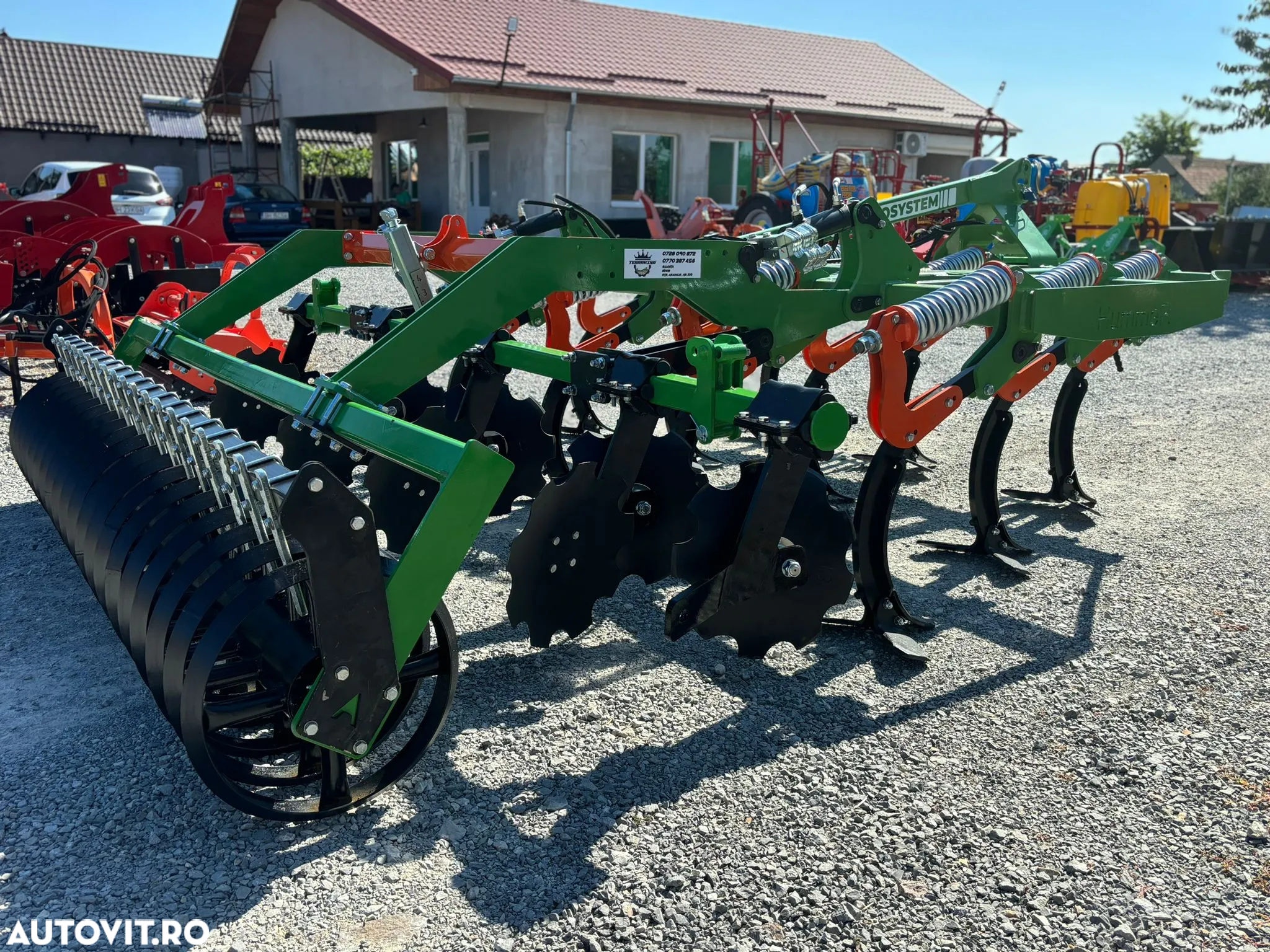 Terraking Gruber/Dezmiristitor Hummer Agro-System 3.0m/11 ancore - 8