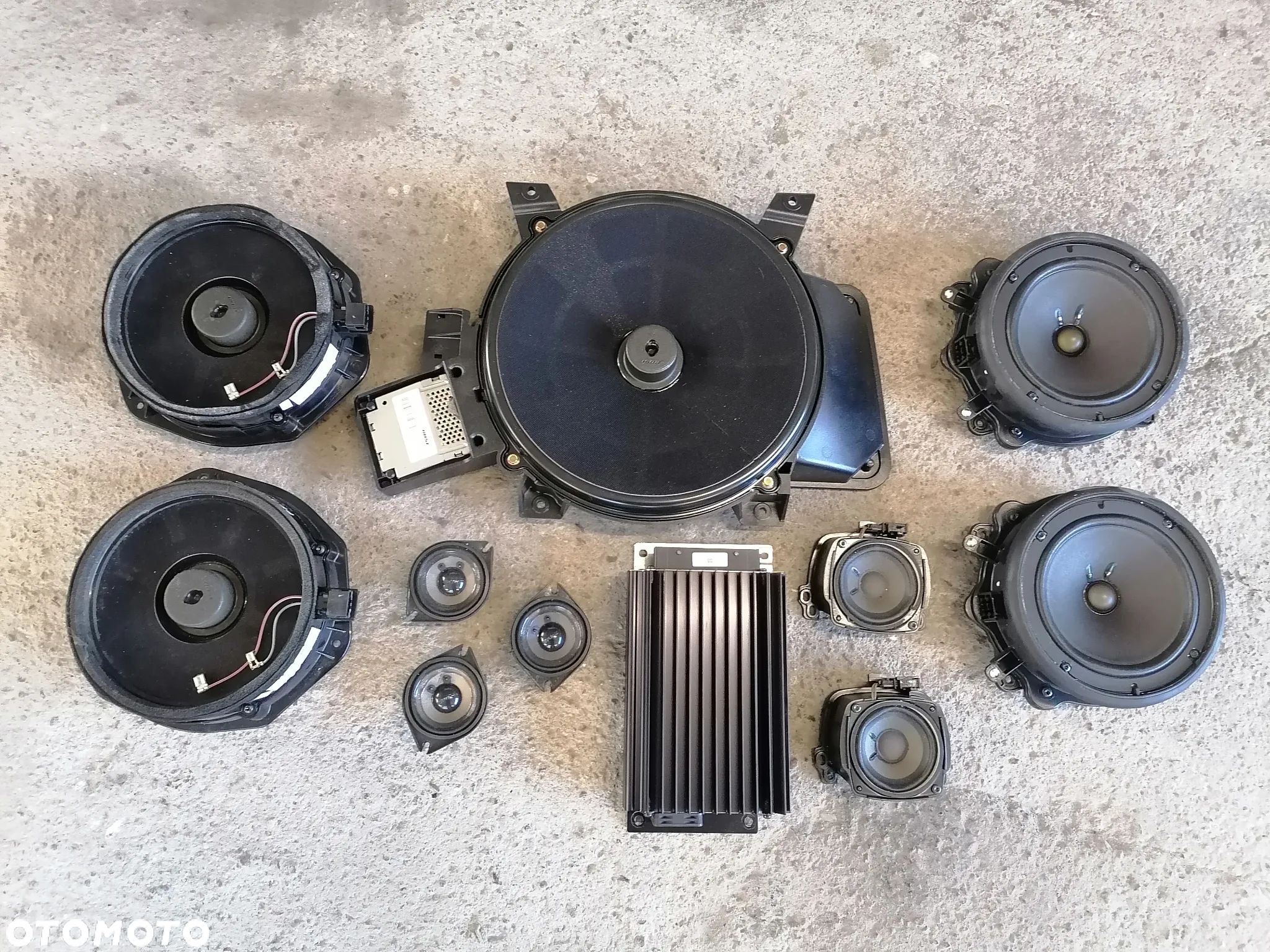 Zestaw BOSE Głośniki Wzmacniacz Subwoofer Komplet Audi A8 D3 - 1