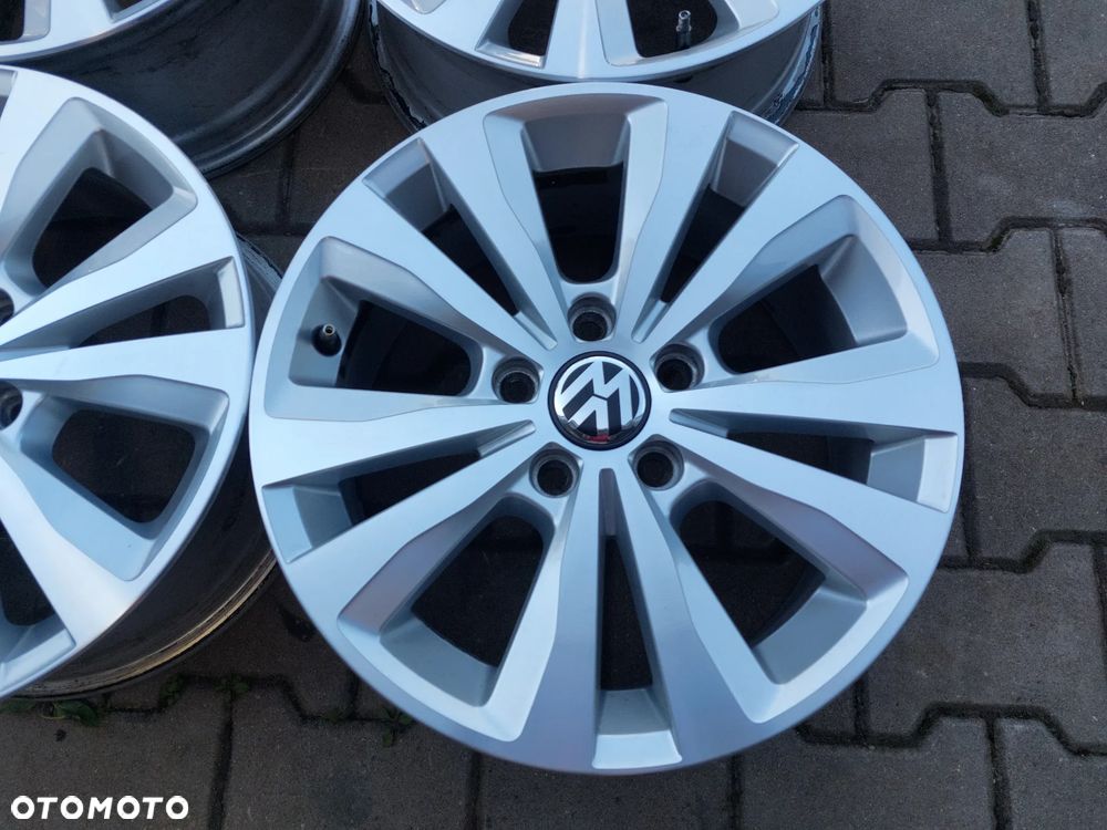 FELGI ALUFELGI 16 6.5J ET46 5X112 VW GOLF VI VII JAK NOWE! OE 5G0601025 - 3