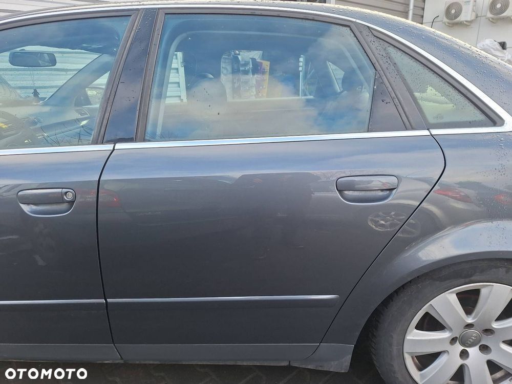 DRZWI KOMPLETNE LEWY TYŁ AUDI A4 B6 LX7Z - 1