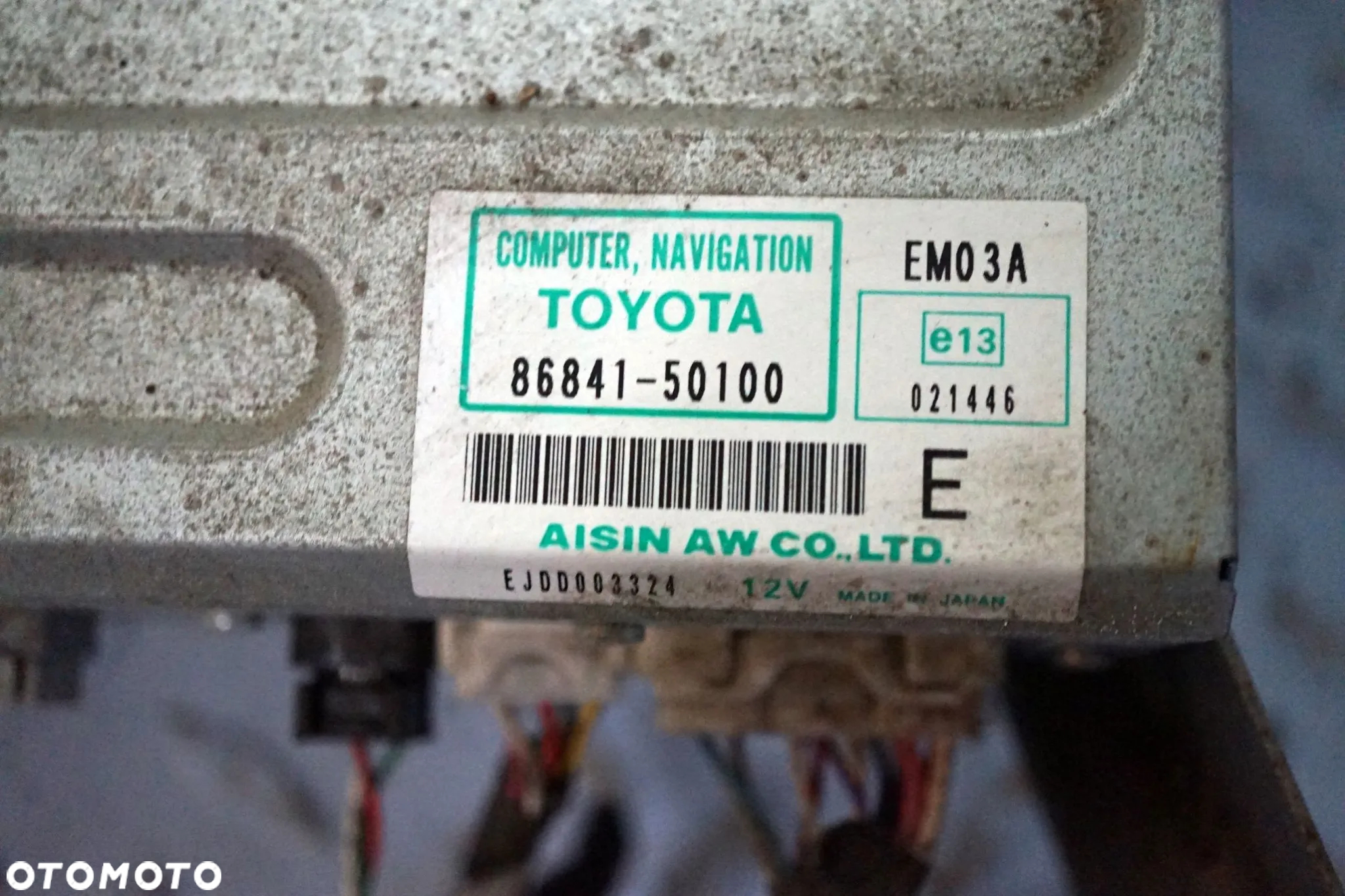 CZYTNIK NAPĘD NAWIGACJI PRIUS II XW20 86841-50100 TOYOTA 2004-2009 - 4